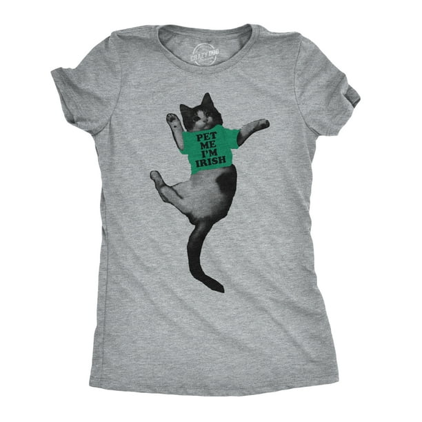 CRAZY CAT MEOW ANIMAL LOVER KITTEN T SHIRT GIFT PRESENT FUNNY HUMOR FASHION TEE